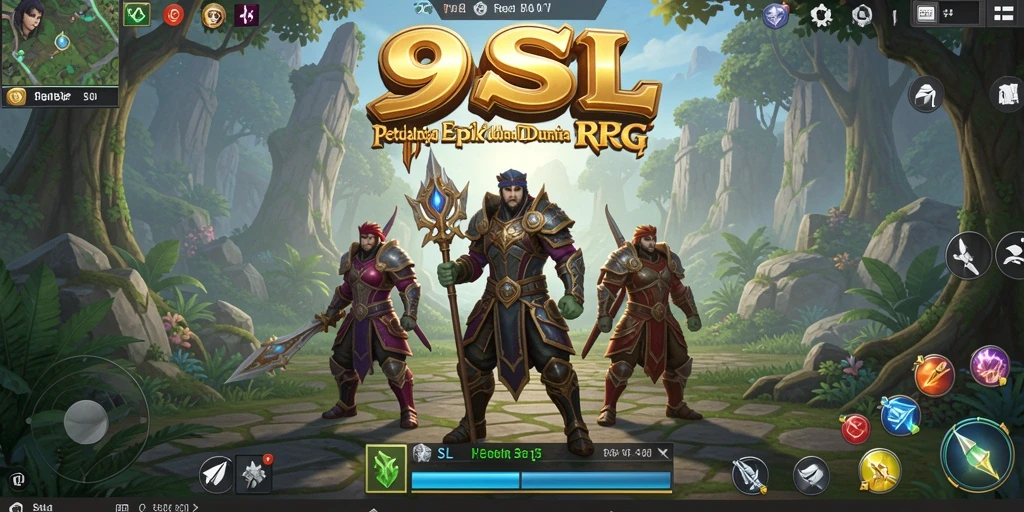 Tangkapan layar gameplay 9SL yang menampilkan pertarungan seru dan grafis menarik.