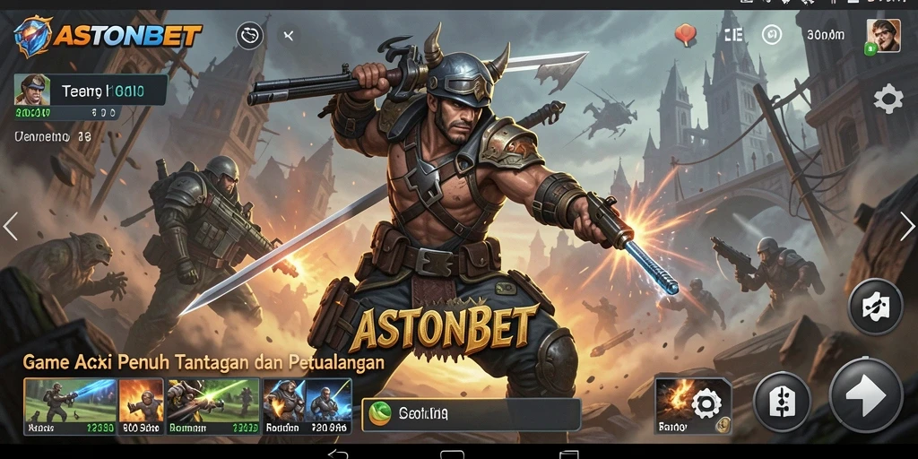 Tampilan gameplay mendebarkan dari ASTONBET dengan adegan aksi penuh ketegangan.
