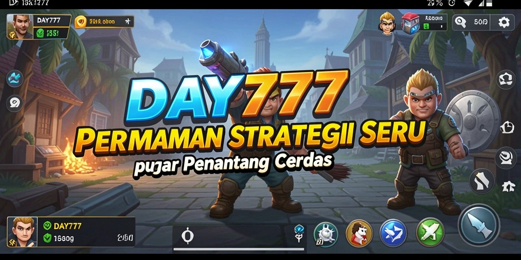 Tampilan gameplay seru dalam <strong>DAY777</strong>, penuh strategi dan tantangan.