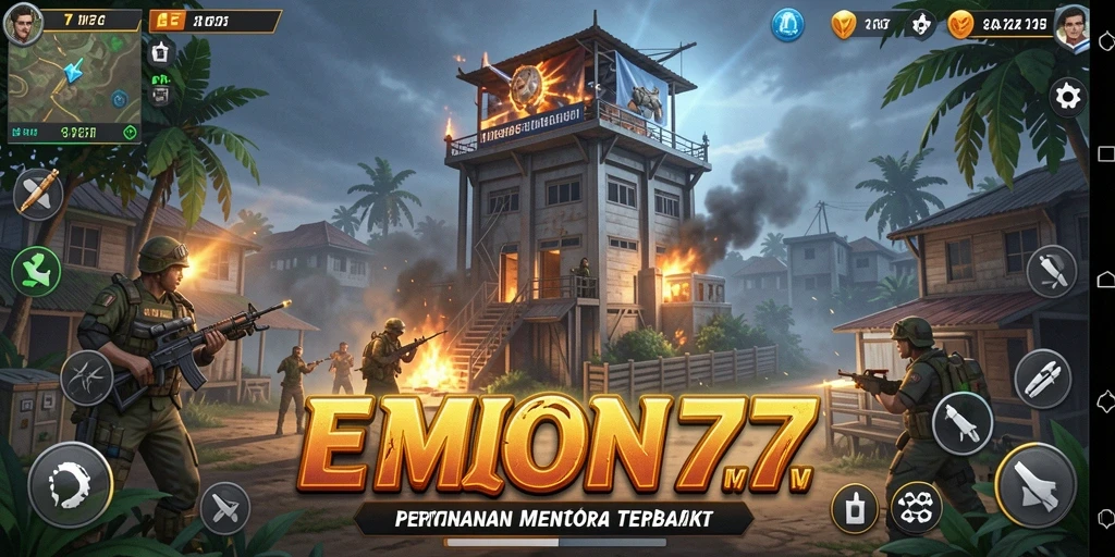 Gameplay seru EMON77 di Tower Defense dengan strategi menara yang cerdas.