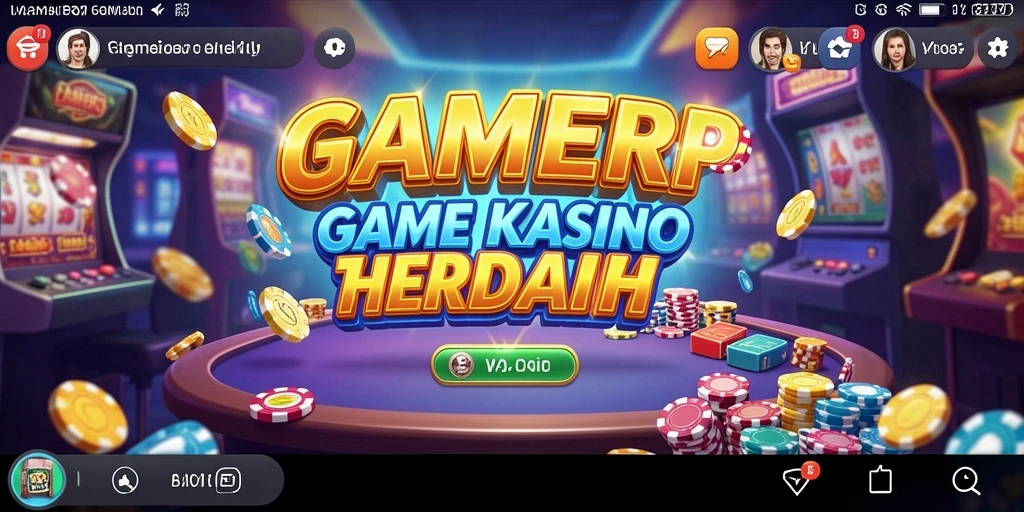 Tampilan gameplay GAMERP yang seru dan menarik dalam dunia Kasino.
