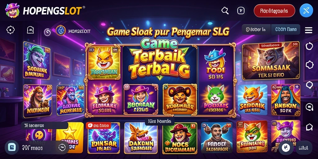 Tampilan gameplay HOPENGSLOT yang seru dan menantang.