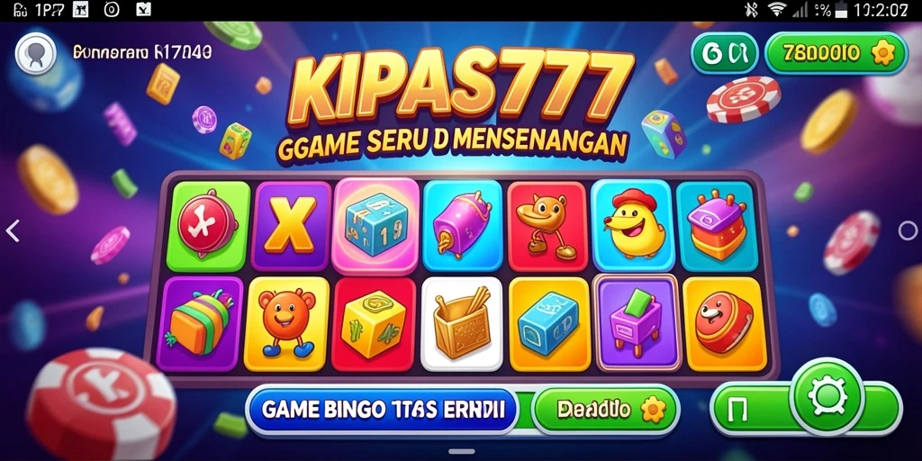 Gameplay seru KIPAS777 yang penuh warna.