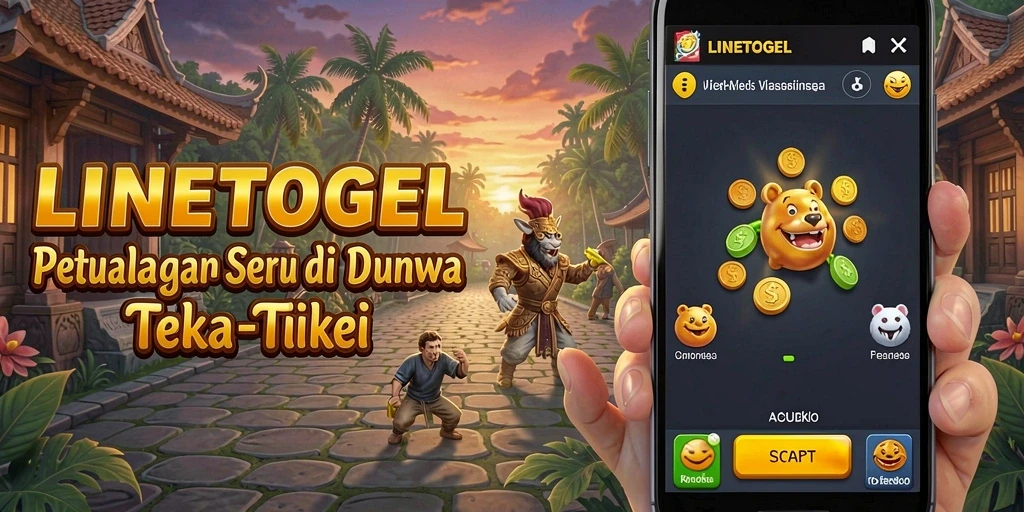 Tampilan gameplay petualangan seru di LINETOGEL.