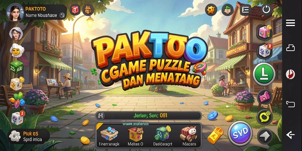 Screenshot gameplay PAKTOTO yang menampilkan tantangan Puzzle menarik.