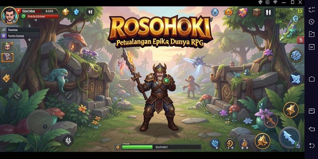 Gameplay menarik dari ROSOHOKI dalam dunia RPG.
