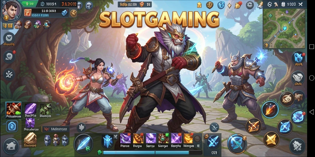 Tampilan gameplay SLOTGAMING yang menakjubkan dan interaktif.